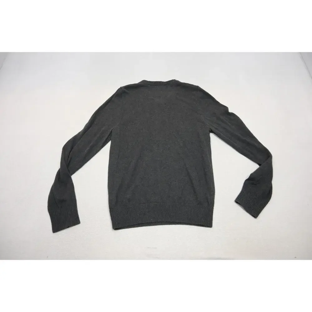 Abercrombie & Fitch Muscle Fit Cotton Cashmere Sweater V Neck Mens Size 2XL (XL)